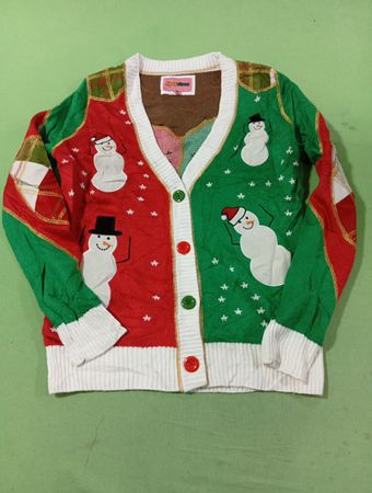 Tipsy Elves Schneemann hässlicher Weihnachts-Pullover