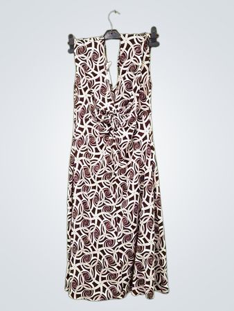 Lady Hathaway ärmelloses V-Ausschnitt-Kleid