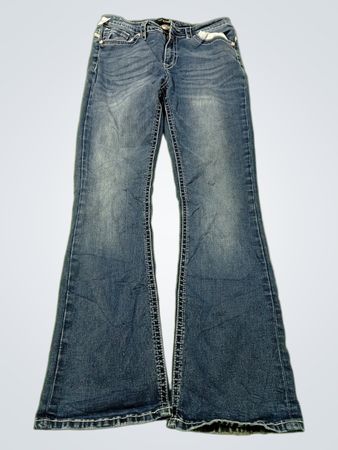 FIRE & RAIN DENIM Damen Schlagjeans