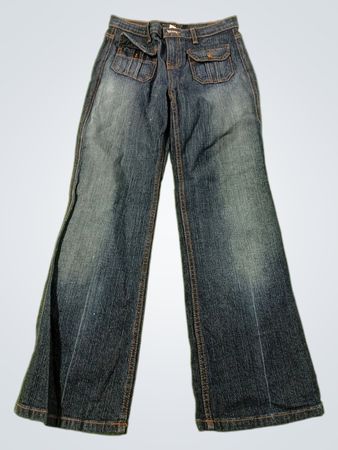 American Girl Jeans im Denim-Flare-Stil