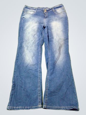 Wallflower Damen Flare-Jeans