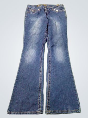 YM Jeans Bootcut Denim-Hose