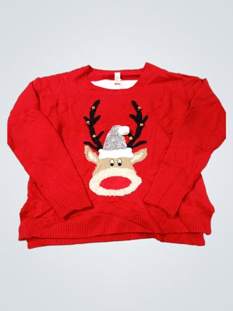 Weihnachtsrentier-Pullover