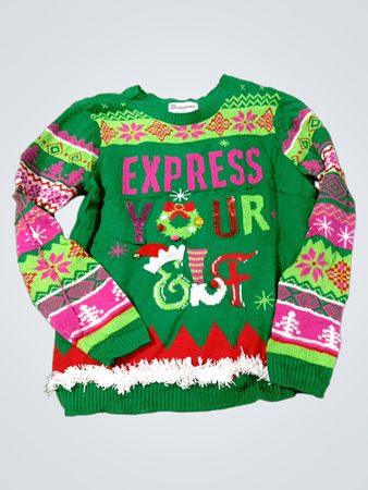No Boundaries Weihnachts-Pullover
