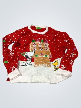 Peanuts Snoopy und Woodstock Weihnachts-Pullover
