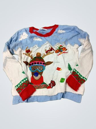 Gemeinsam Feiern Hässlicher Weihnachtspullover