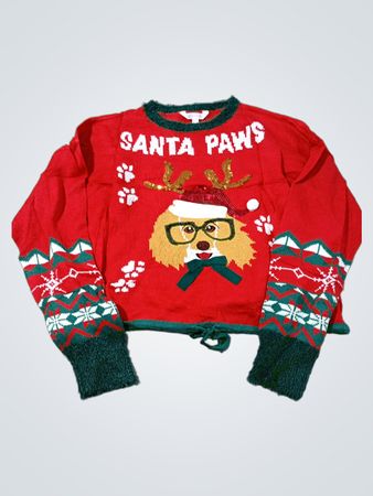 Santa Paws Hund Weihnachtspullover