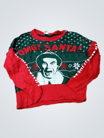 OMG SANTA Weihnachts-Pullover