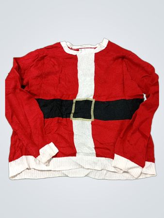 Jolly Sweaters L/G 100% Acryl Ausschließlich der Dekoration Hergestellt in China RN#73352 Santa-Pullover