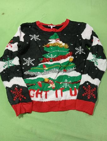 No Boundaries Christmas Tree Ugly Sweater