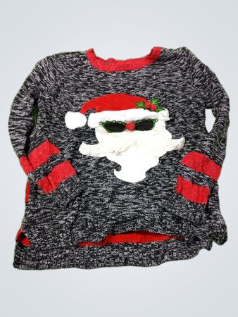 Holiday Time Santa Pullover