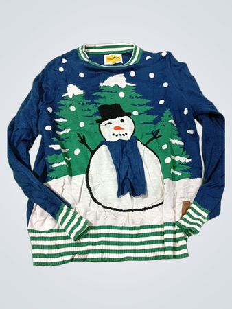 Tipsy Elves Schneemann hässlicher Weihnachtspullover