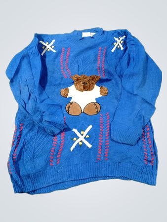 Max und Diane Pullover mit Teddybär-Motiv