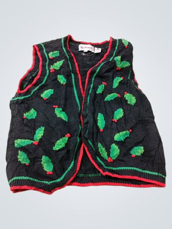 Bechamal Black Holly & Berry Strickweste