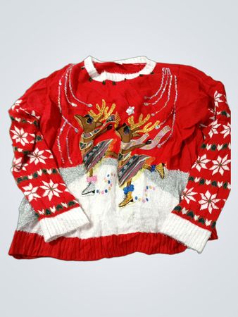 Holiday Time Ugly Christmas Sweater