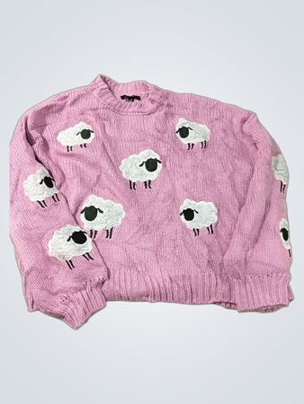 Forever 21 Pink Sheep Strickpullover