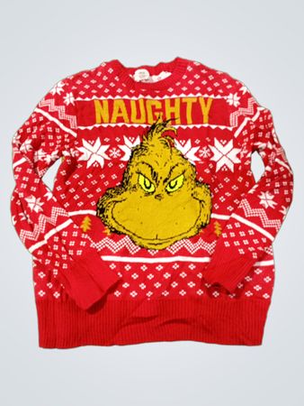 Der Grinch „Ungezogen“ Weihnachts-Pullover