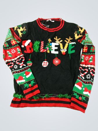 No Boundaries Weihnachts-Pullover