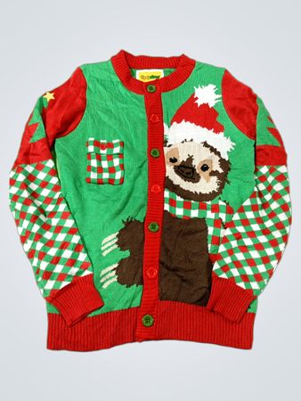 Tipsy Elves Faultier-Weihnachtspullover