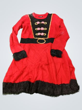 George Weihnachts-Pulloverkleid