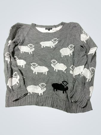 POL Sheep Print Pullover