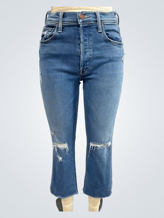 MOTHER The Tripper Ankle Fray Jeans (Like New)
