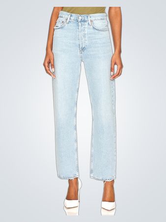 AGOLDE 90's Mid Rise Loose In Reputation (Like New)