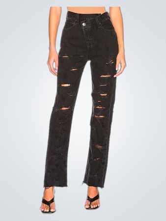 AGOLDE Criss Cross Straight In Feverish (Like New)