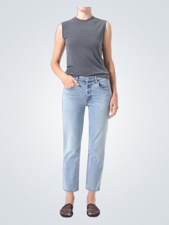 AGOLDE Kye Mid Rise Straight Crop (Like New)