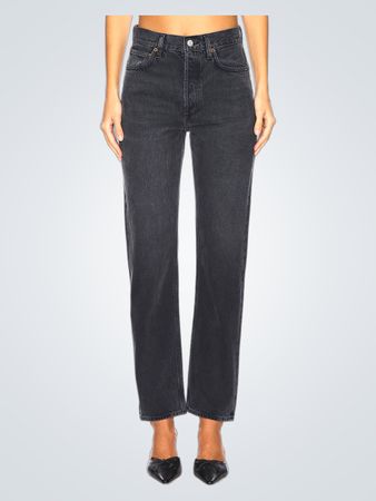 AGOLDE 90's Pinch Waist High Rise Straight (Like New)