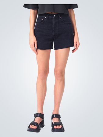 AGOLDE Dee Organic Cotton Denim Cutoff Shorts (Like New)