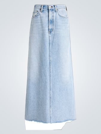 AGOLDE Hilla Denim Midi Skirt (Like New)
