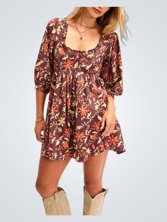 Free People Lola Mini Dress (NWT)