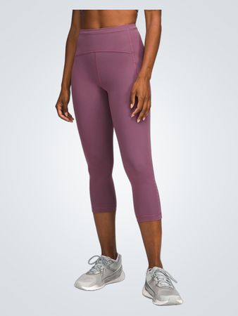 Lululemon Swift Speed High-Rise Crop 21 (Like New)