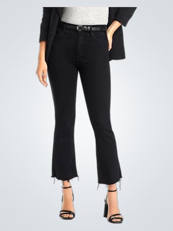 MOTHER The Lil' Hustler Petites Ankle High Rise Cropped Bootcut Jeans (Like New)