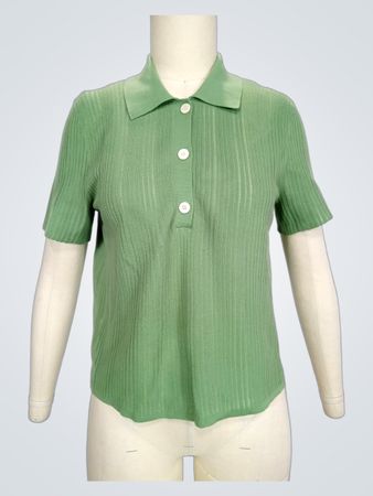 Theory Cropped Polo (Like New)