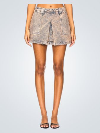 GRLFRND Ivy Pleated Mini Skirt (Like New)