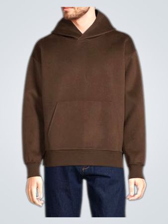 FRAME Solid Wool Blend Hoodie (Like New)