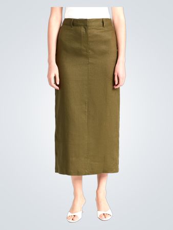 Reformation Gia Linen Skirt (Like New)