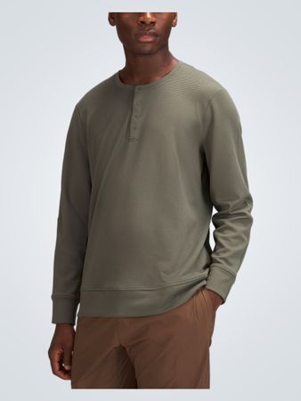 Lululemon Shift Stitch Long Sleeve Henley (Like New)