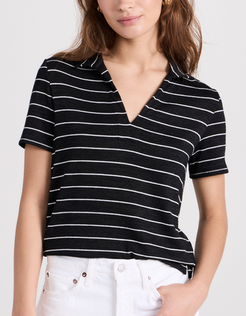 Rag & Bone The Knit Stripe Polo (Like New)