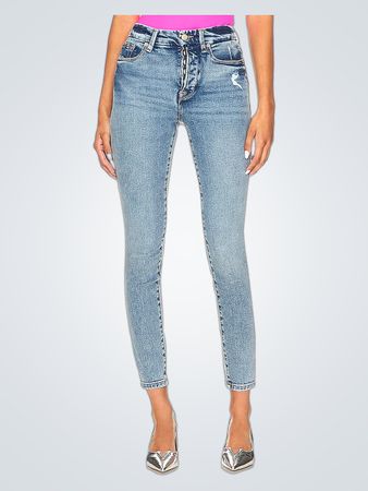 Good American Good Legs In Indigo380 (NWT)