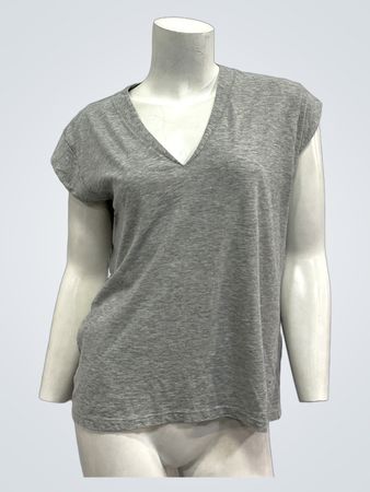 FRAME Le Mid Rise V-Neck Tee (Like New)