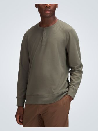 Lululemon Shift Stitch Long Sleeve Henley (Like New)