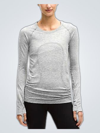 Lululemon Swiftly Tech Long-Sleeve Shirt 2.0 *hip Length (Like New)