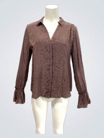 PAIGE Abriana Shirt In Truffle (Like New)
