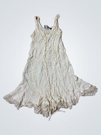 White Celine Dress