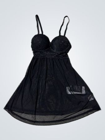 Black Lace Chemise