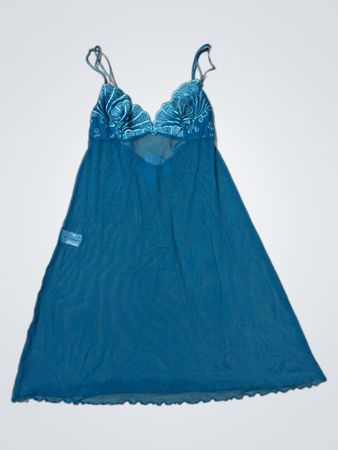 Jesús Crespo Lace Slip Dress