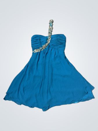 Blue Cocktail Dress